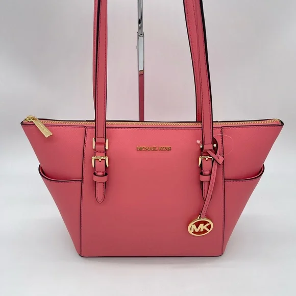 Michael Kors Large Charlotte Tote Bag - Picture 4 of 11